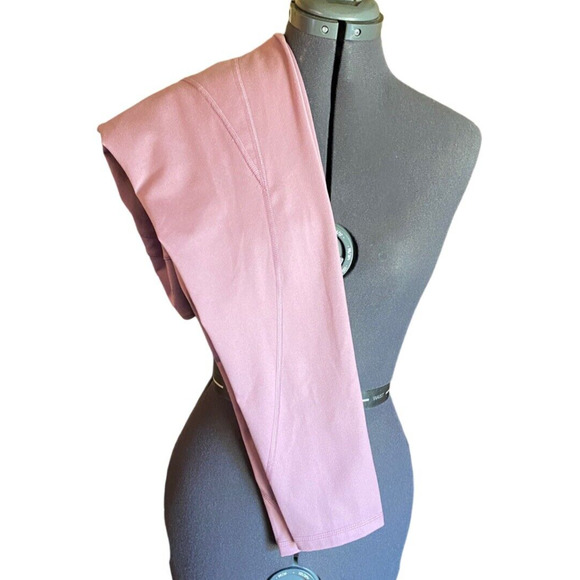 Freely Brand Women's Rose Pink Pocket Second Skin Workout Leggings Size Large - Picture 1 of 6